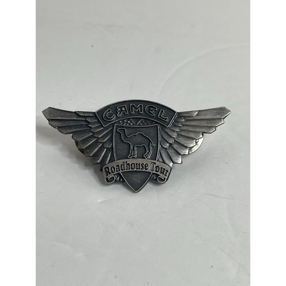 Camel Cigarettes Roadhouse Tour Pin 1998 RJ Reynolds Tobacco Co Cap Hat Lapel